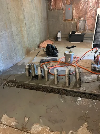 PEX supply line rough-in in framed wall
